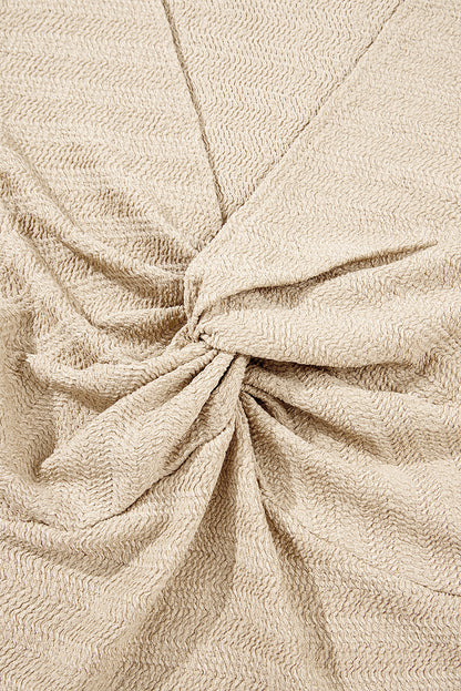 long sleeve twist top