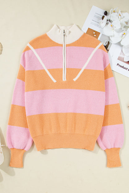 colorblock sweater
