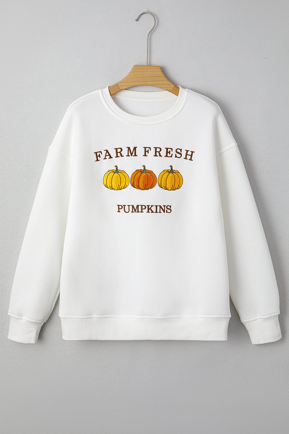 farm fresh pumpkins sweatshirt