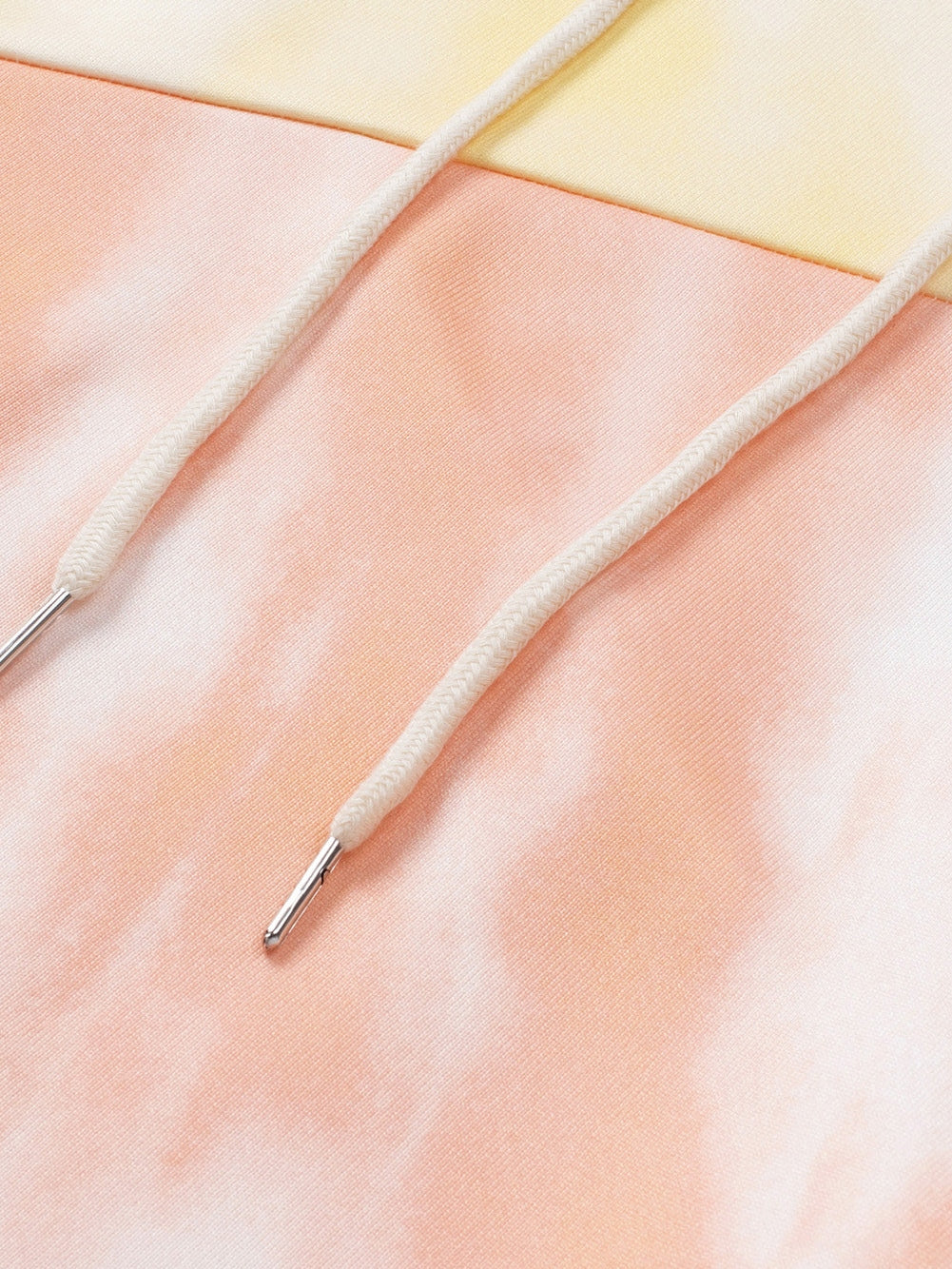 Cozy Sky Blue Plus Size Hoodie with Colorblock Design