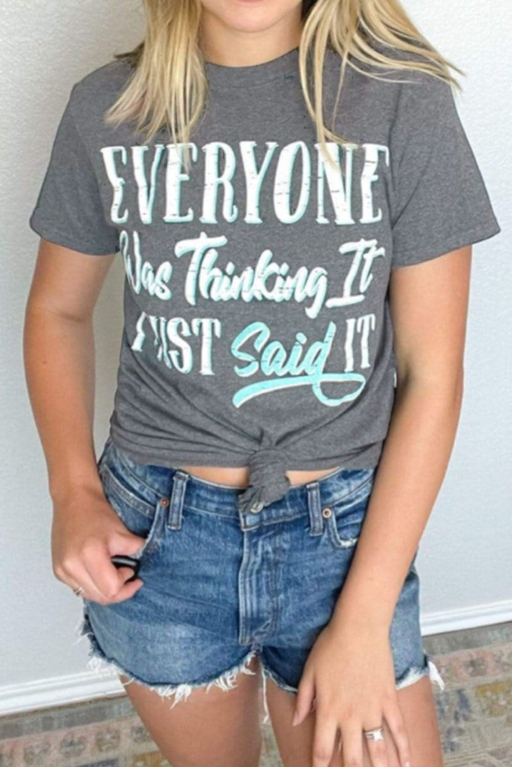 Everyone's Gray Mindset Graphic Tee