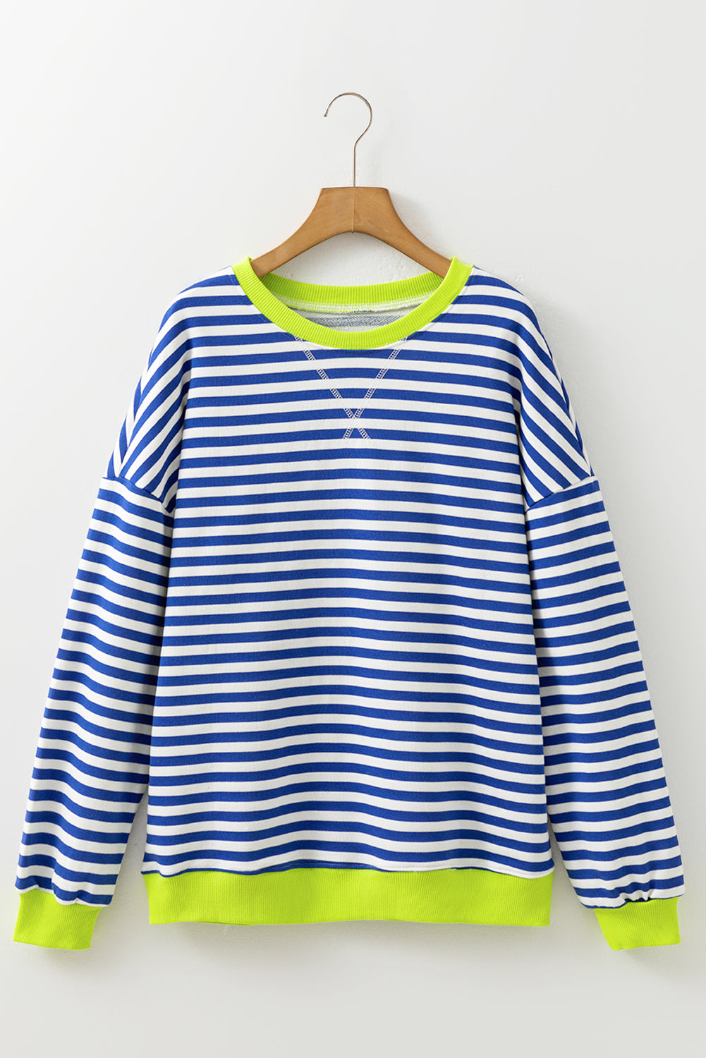 striped sweatshirt