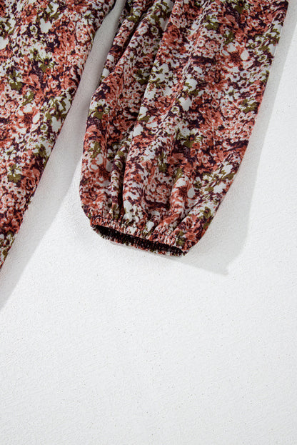 floral midi dress