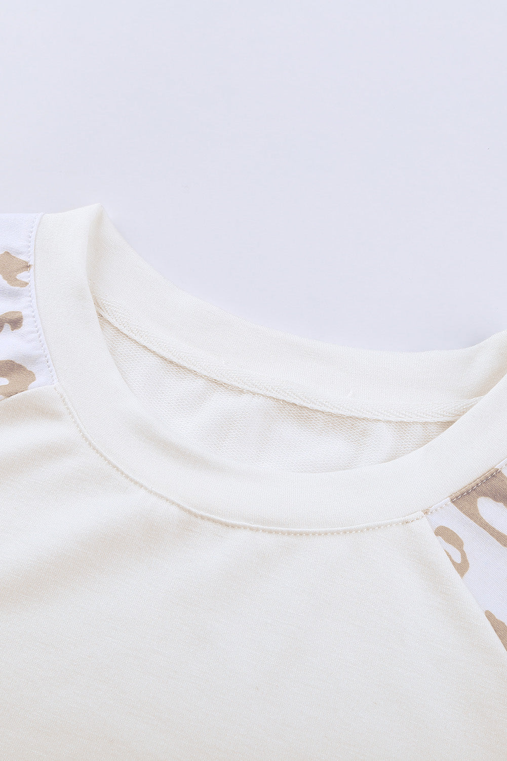 Beige Southern Belle Leopard Bubble Top