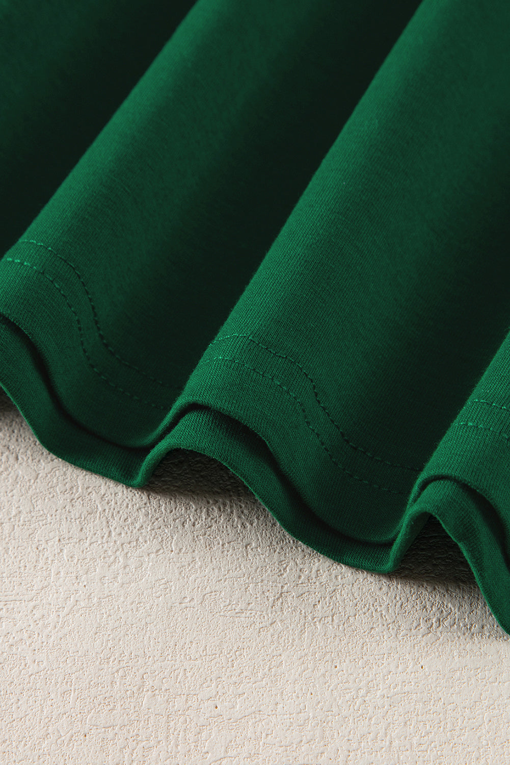 Green Eyelet Flutter Sleeve Plus Size Top