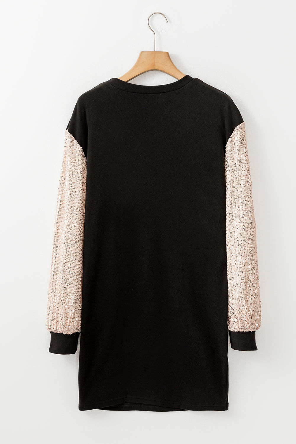 sequin t shirt dress
