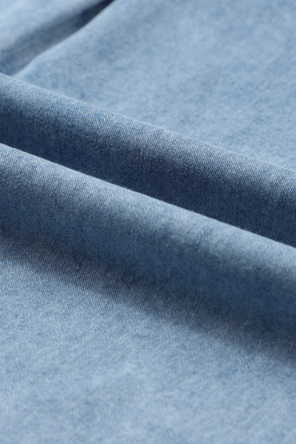 Stylish Single-Breasted Blouses with Ruffled Lapel