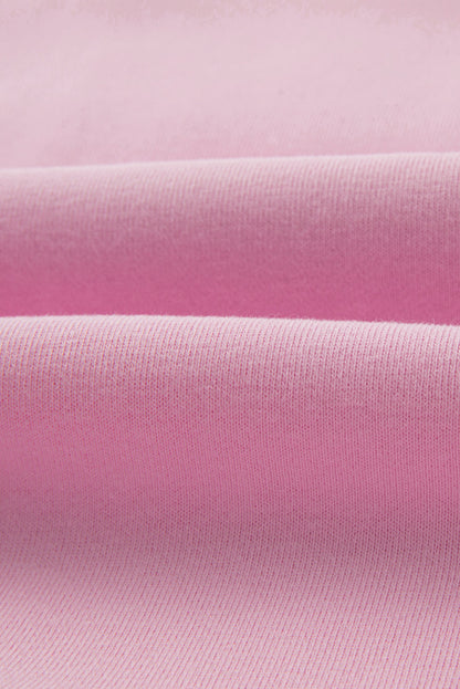 Peach Blossom Merry Every Thing Tinsel Slogan Sweatshirt