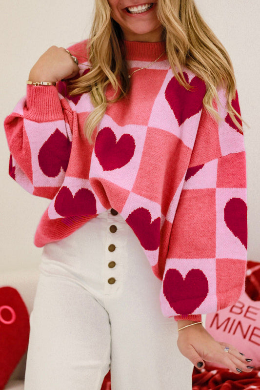 plus size valentine sweater
