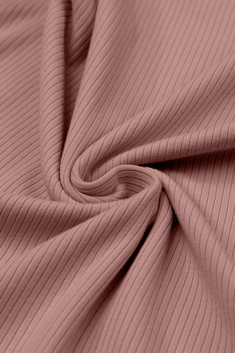 ribbed long sleeve top