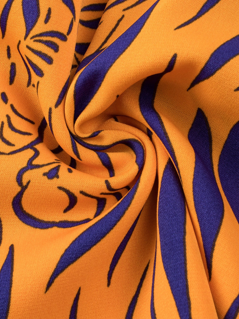 Sunny Plus Size Tiger Stripe V Neck Sleeveless Romper