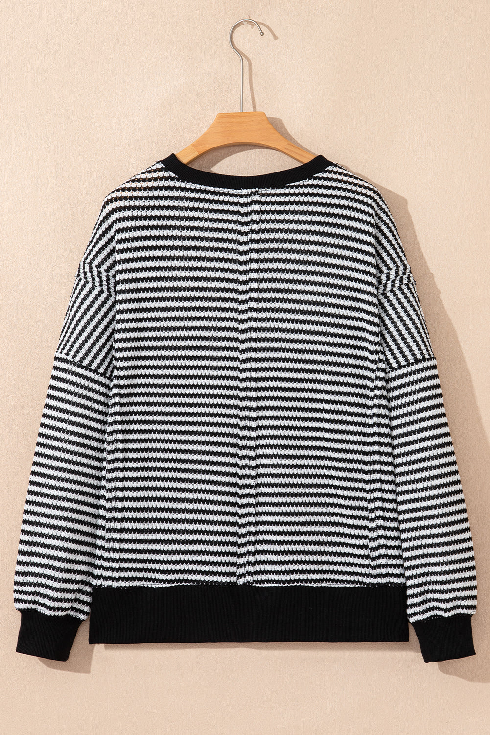 black stripe top