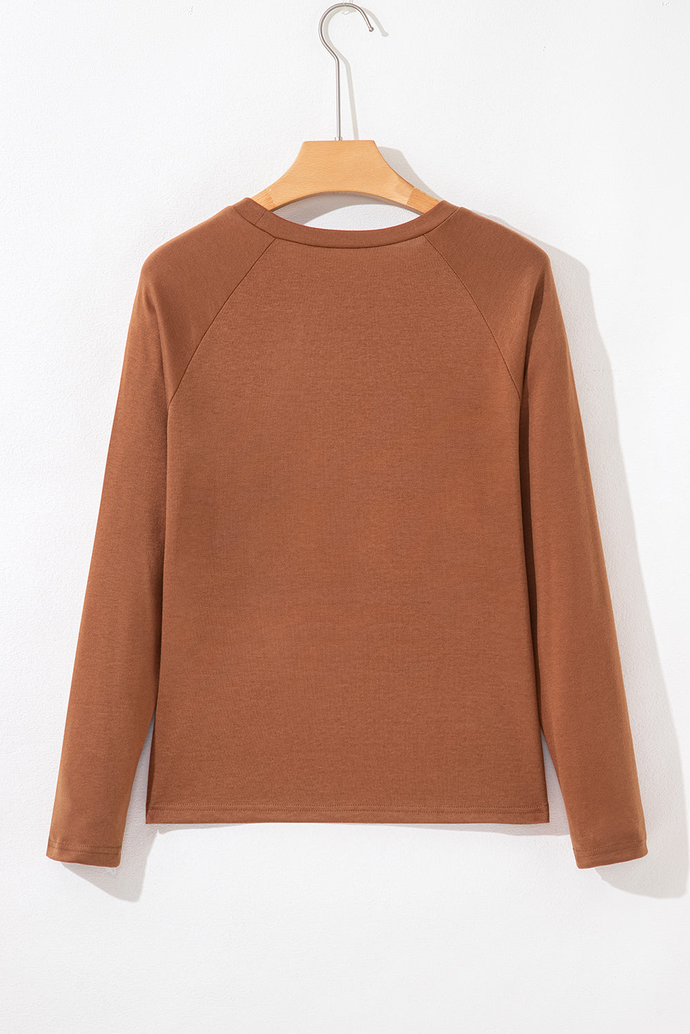 solid long sleeve top