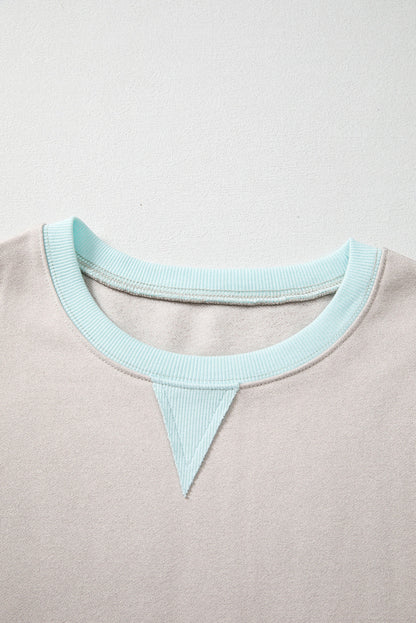 patchwork sweatshirt