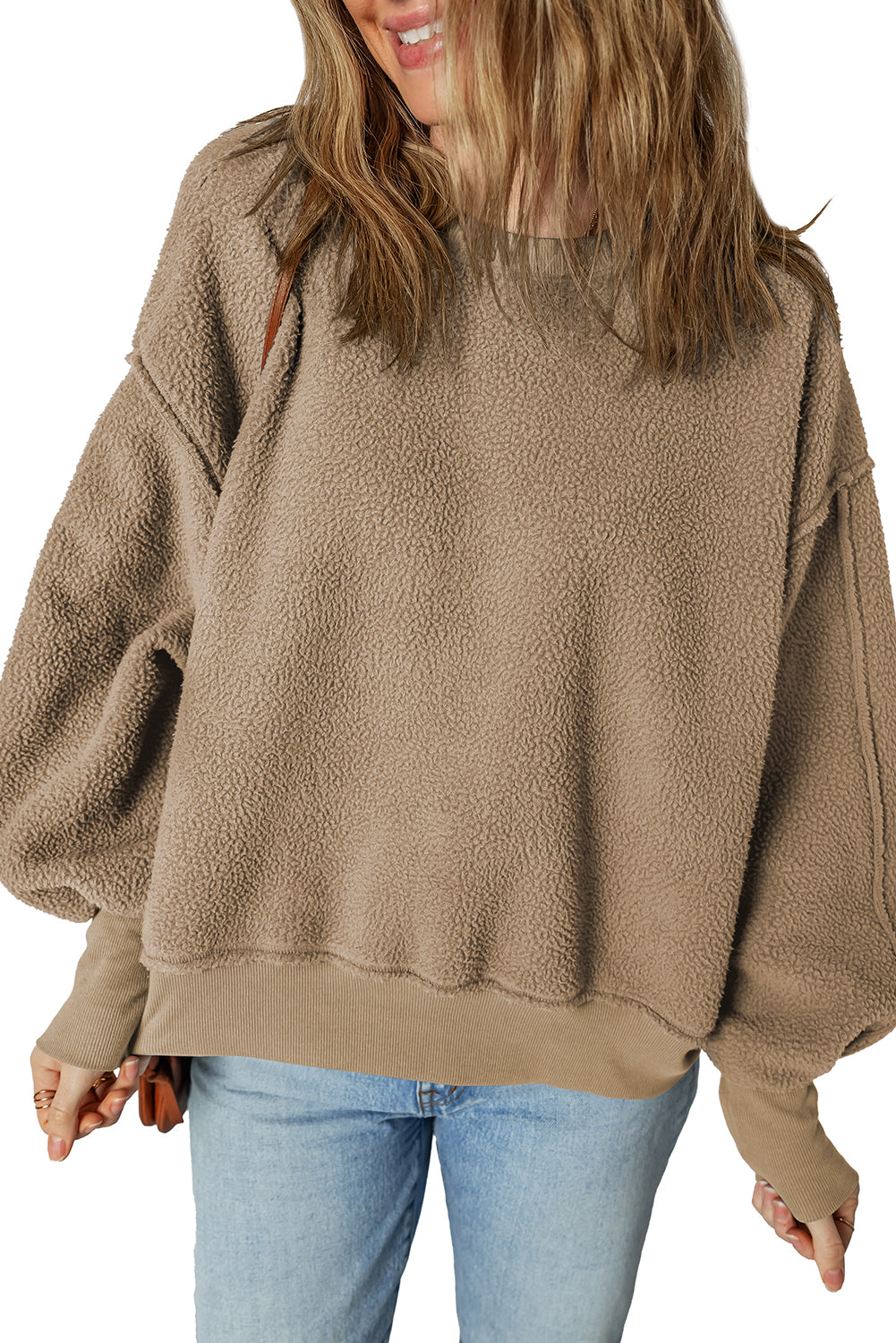 womens baggy sweatshirt