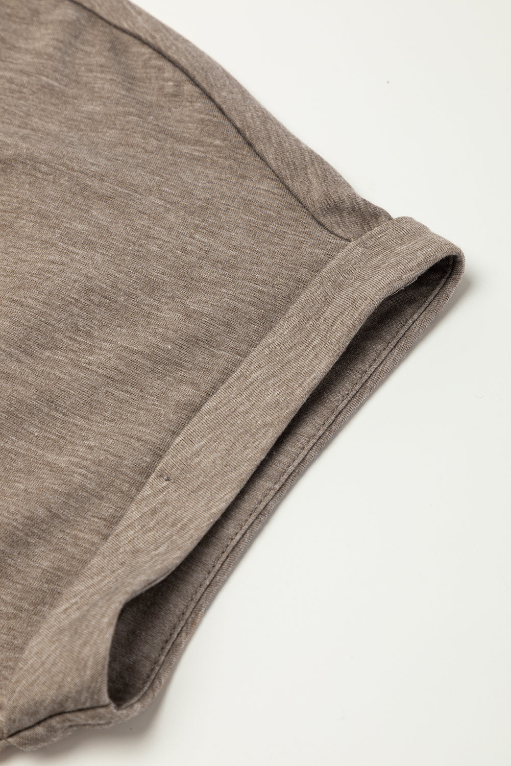 Round Neck Short Sleeve Pocket Casual Dress