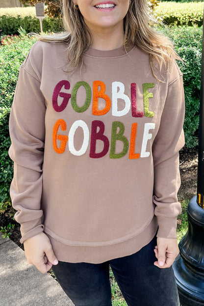thanksgiving graphic sweatshirt