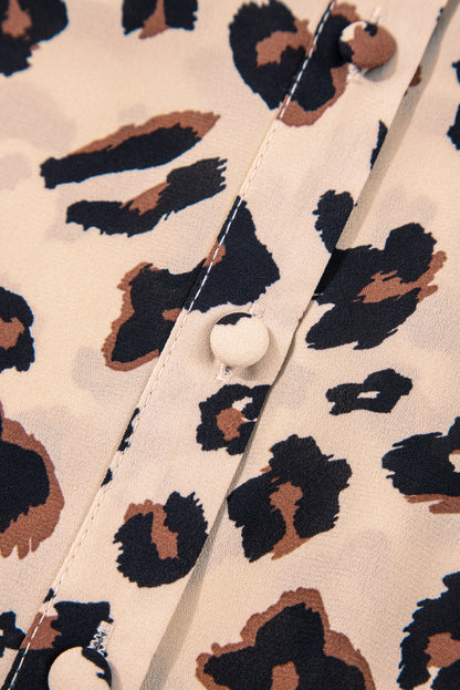 leopard plus size shirt