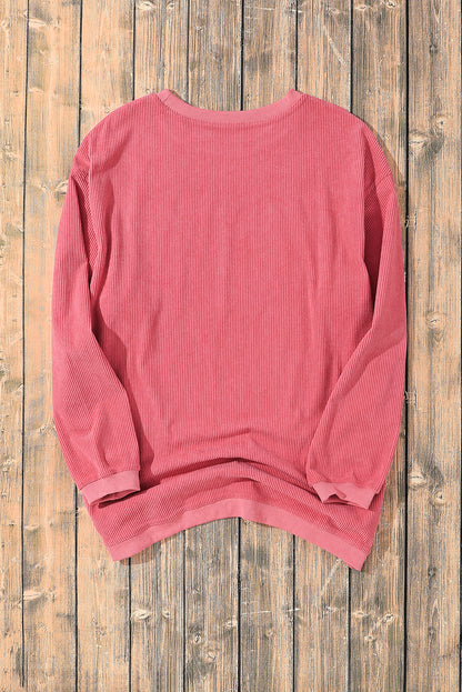 womens crew neck sweatshirt