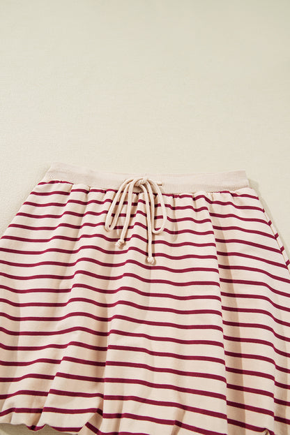 striped 2pcs set