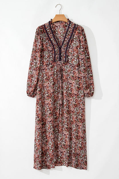 floral midi dress
