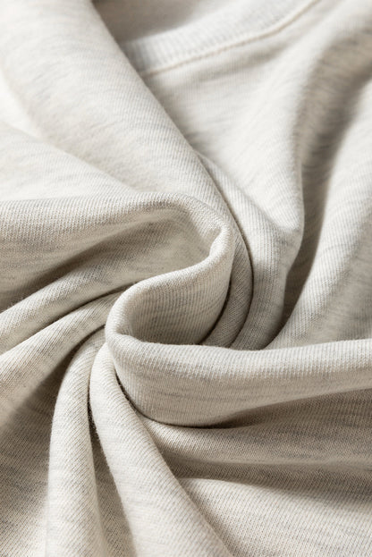 light grey sweatshirt