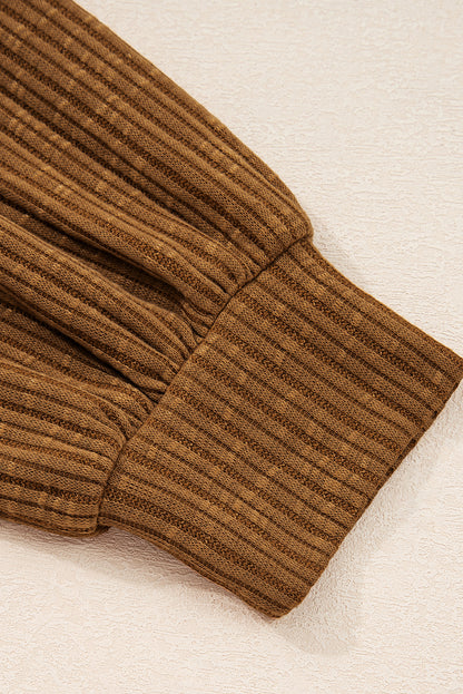 leopard patchwork top