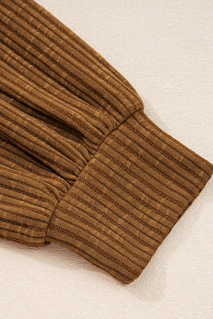 leopard patchwork top