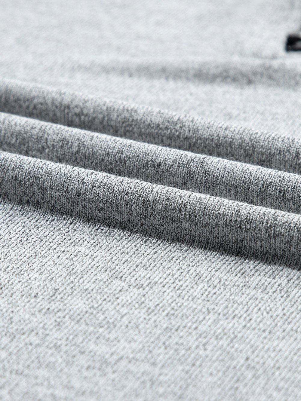 Elegant Gray Floral Lantern Sleeve V-Neck Blouse