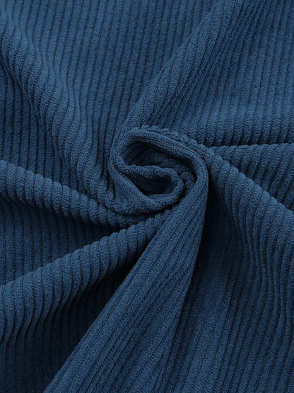 Fashion Style Button Lantern Long Sleeve Blouse