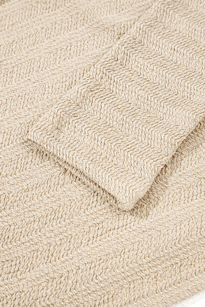 long sleeve twist top