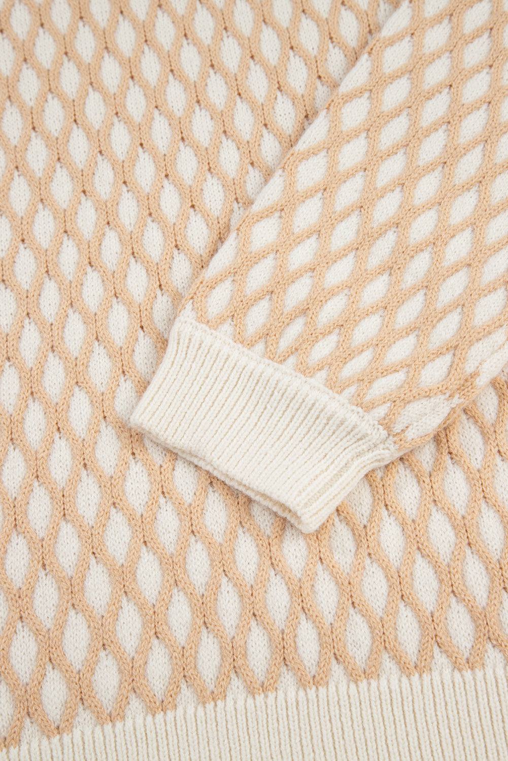 textured knit sweater