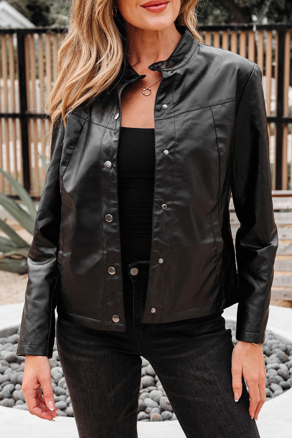 black boxy jacket