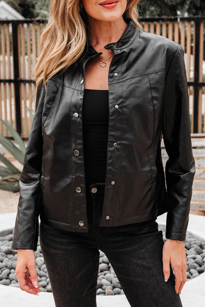 black boxy jacket
