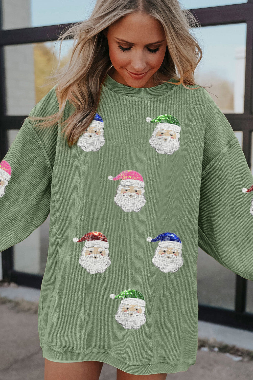 christmas graphic sweatshirt