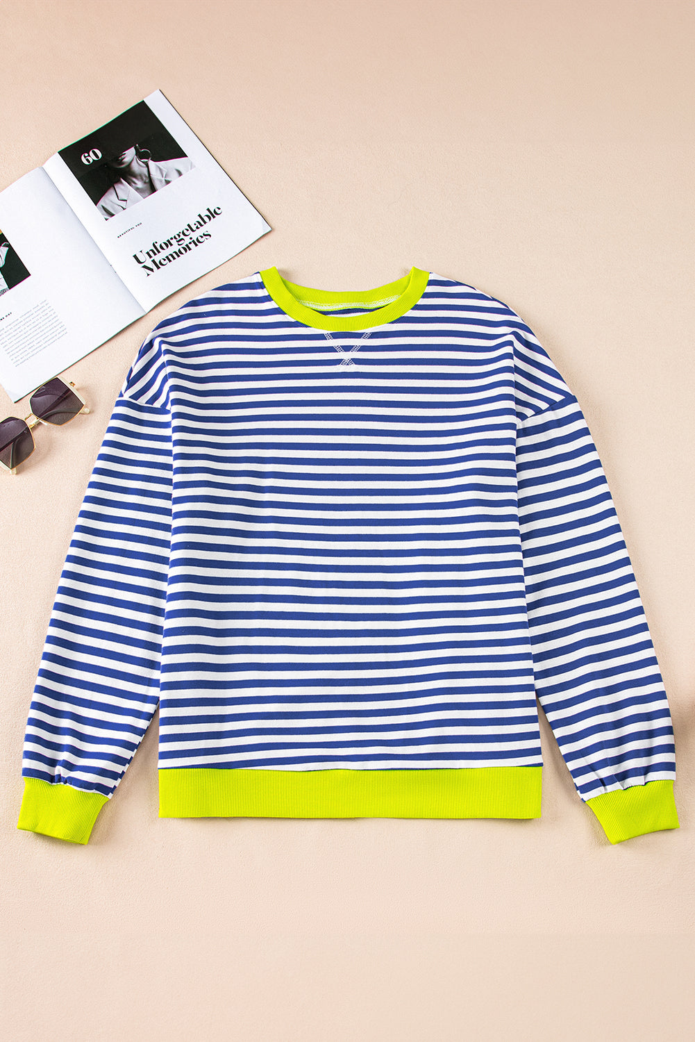 striped sweatshirt