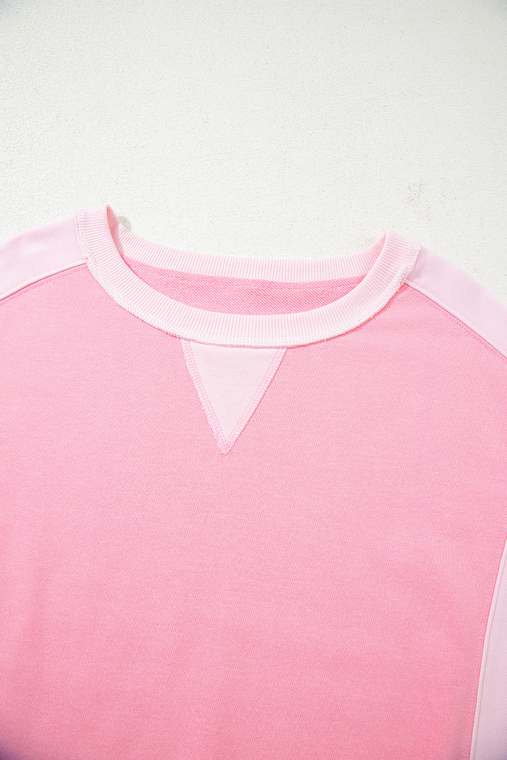 color block sweatshirt