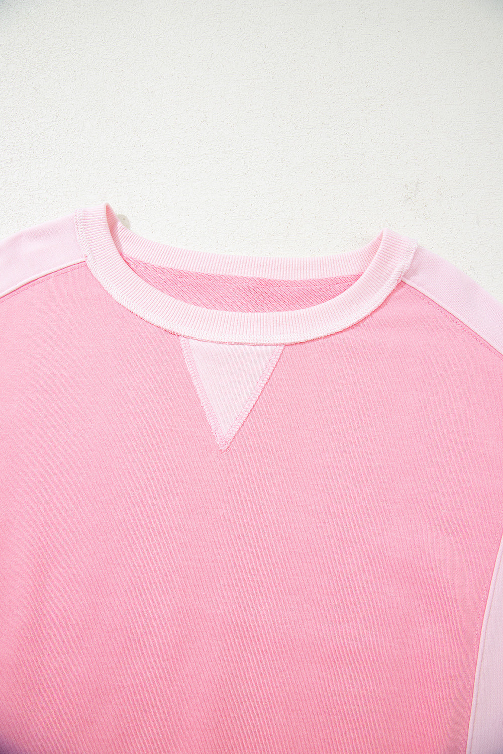 color block sweatshirt