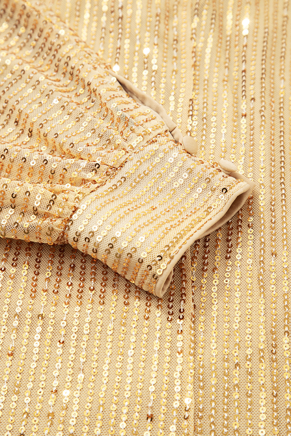 gold metallic blouse