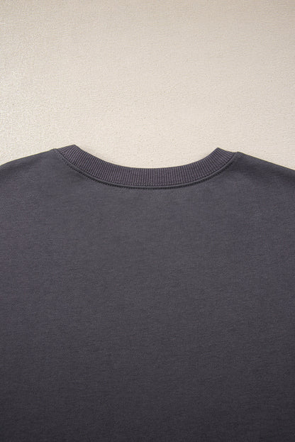 varsity striped sweatshirt