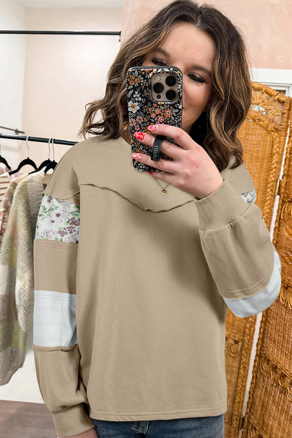 crew neck sweatshirt