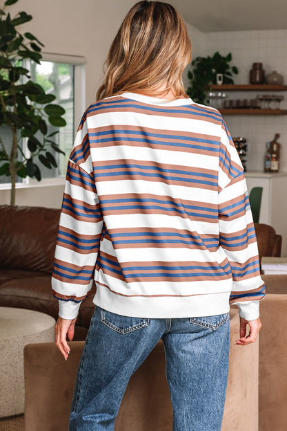 striped sweatshirt