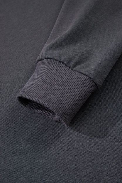 varsity striped sweatshirt