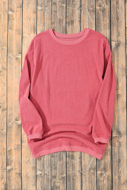 womens crew neck sweatshirt