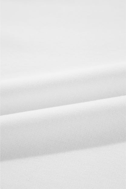 Solid Classic Crewneck Pullover Sweatshirt