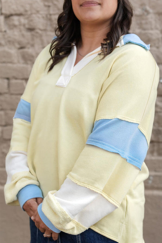 plus size long sleeve top