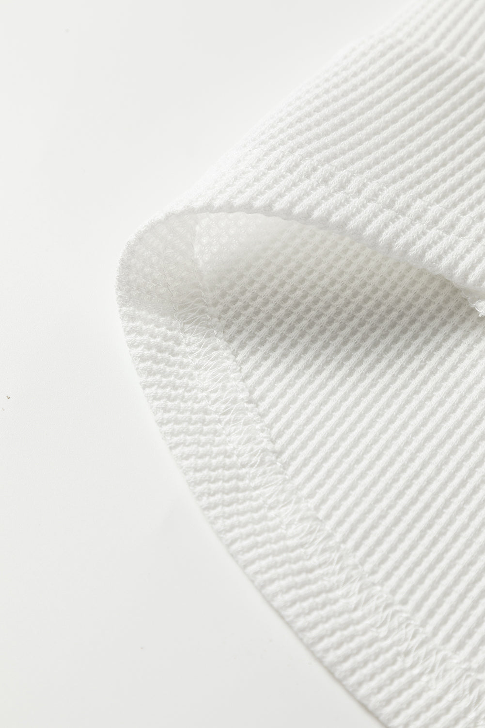 waffle long sleeve top