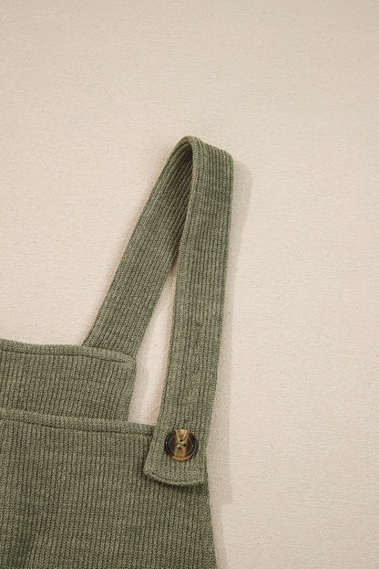 knit overall jumpsuit