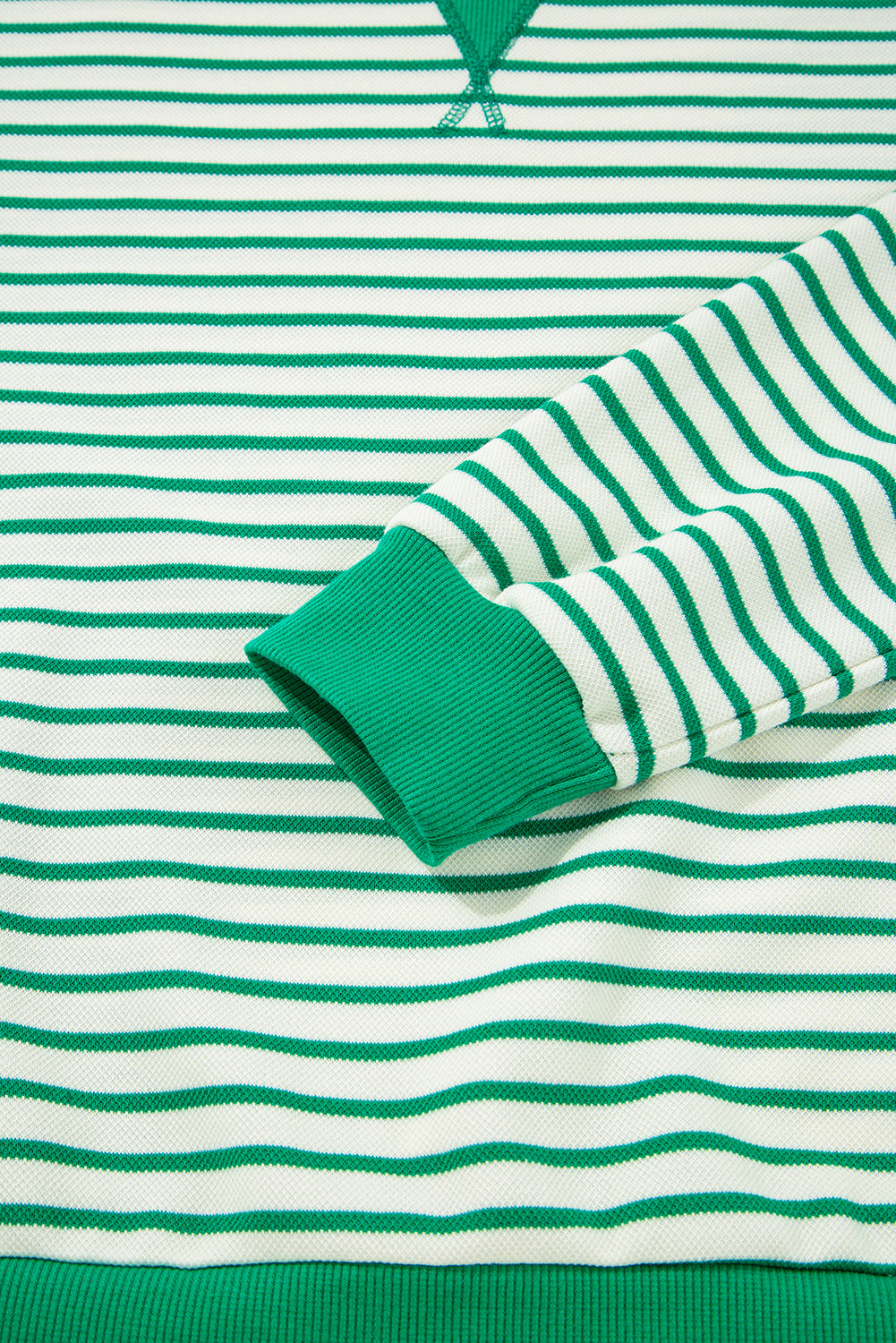 striped long sleeve top