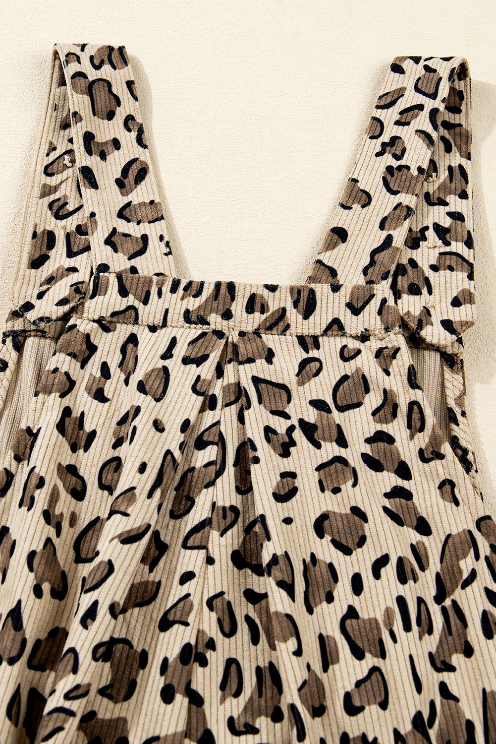 leopard wide leg jumpsuit